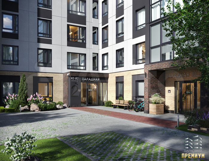 1-к. квартира, 36,1 м², 2/10 эт.