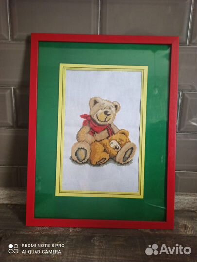 Картина готовая вышивка