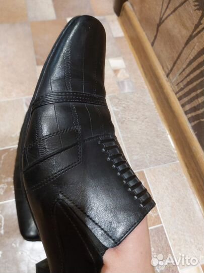Туфли мужские кожа 40 размер
