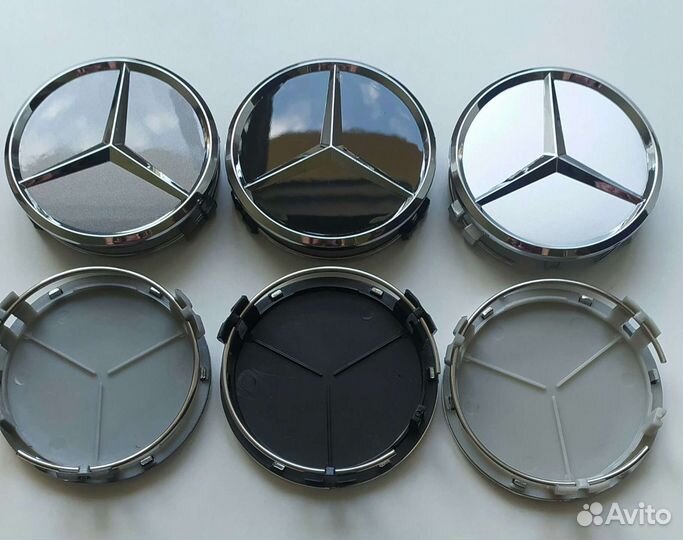 Колпачки заглушки Мерседес Mercedes