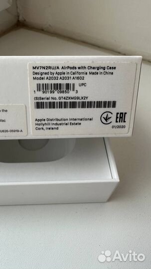 Наушники Apple Airpods 1