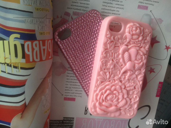 Чехлы, зарядники на айфон 4s