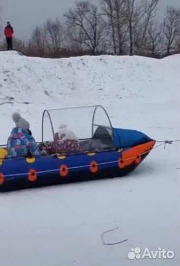 Ватрушка зимняя для снегохода