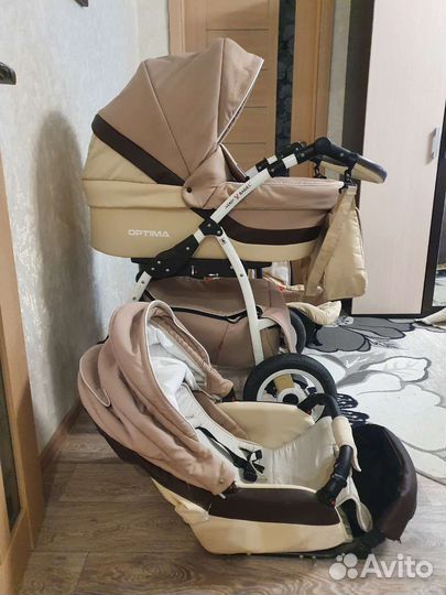 Коляска 3 в 1 optima