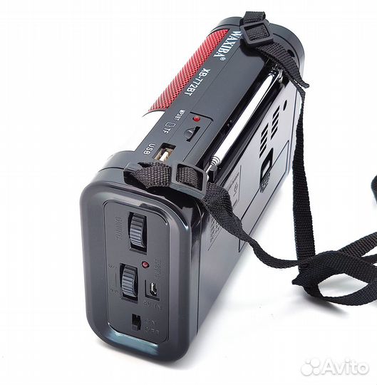 Радиоприёмник Bluetooth USB / TF / AUX-3.5мм фонар