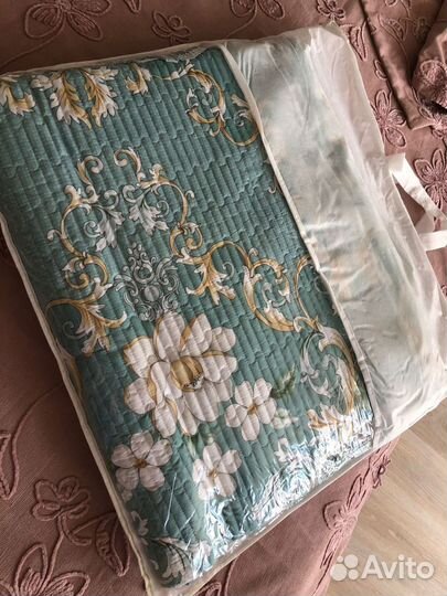 Плед покрывало 220 240 хлопок