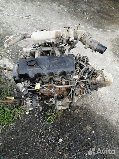 Двигатель hyundai click 1.3 G4EA