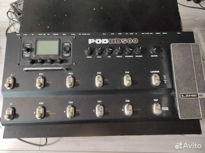Гитарный процессор line 6 pod hd 500