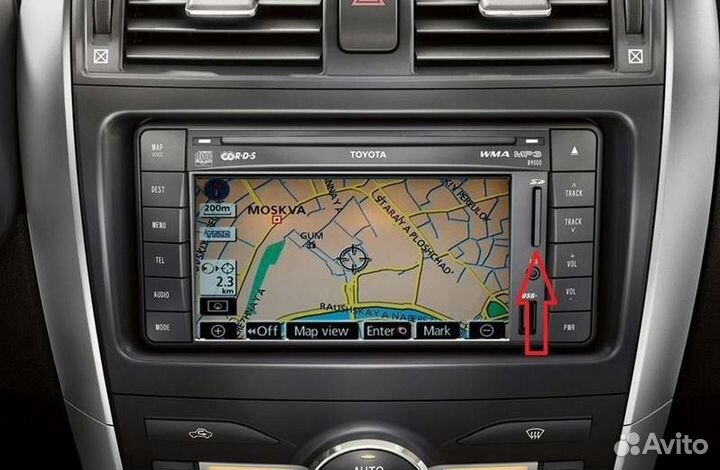 SD карта Toyota TNS 510 2020-2021 Ver.1