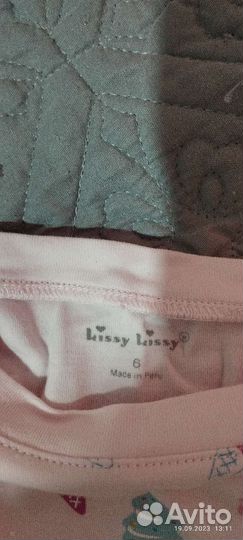 Продам пижамы для девочки 110 kissy kissy