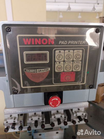 Четырехцветный станок для тампопечати winon WN-118