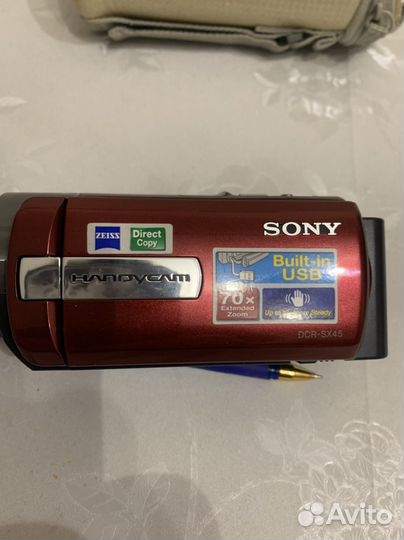 Видеокамера sony handycam dcr sx45e