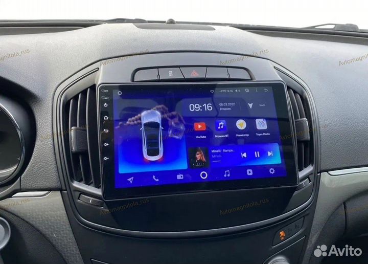 Магнитола Opel Insignia 2013-2017г Компл A 3/32GB