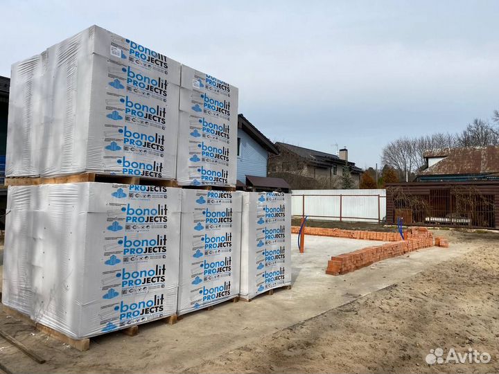 Газосиликатные блоки бонолит