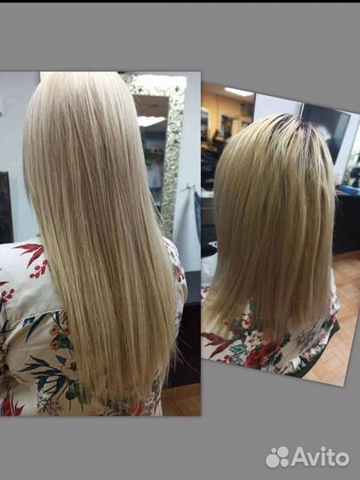 Наращивание волос с гарантией