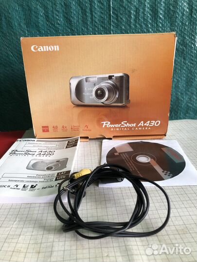 Фотоаппарат цифровой Canon power shon A 430