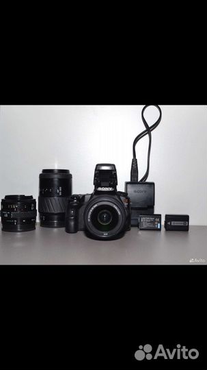 Зеркальный фотоаппарат sony a37