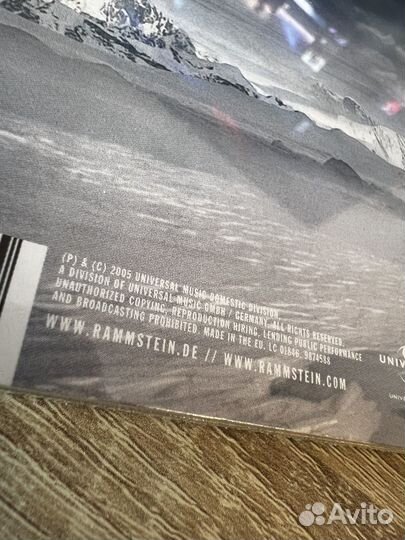 Rammstein Rosenrot + буклет (CD)