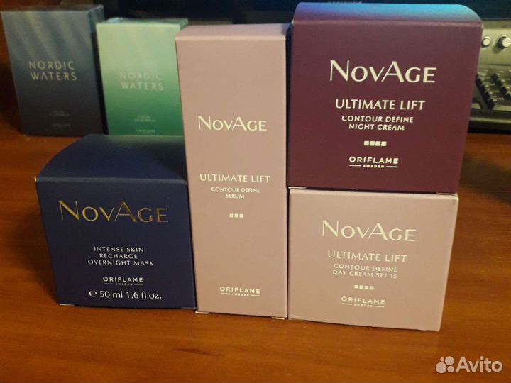 Крем, сыворотка, маска для ухода за кожей