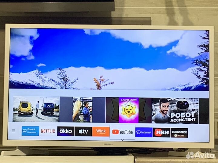 Samsung 32, Smart TV, Wi-Fi
