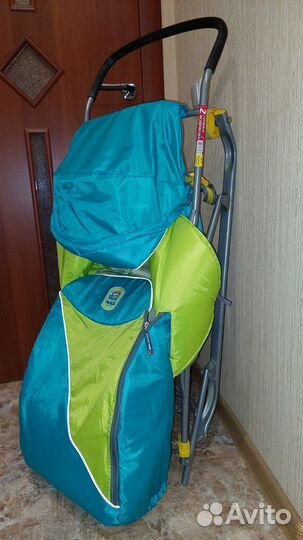 Детские санки коляска ника