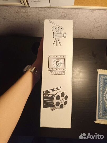 Дизайнерская коробка под документы с Безруковым