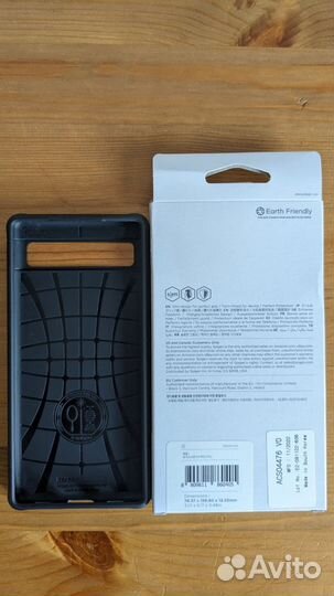 Чехол spigen для Pixel 6a - Rugged Armor - Черный