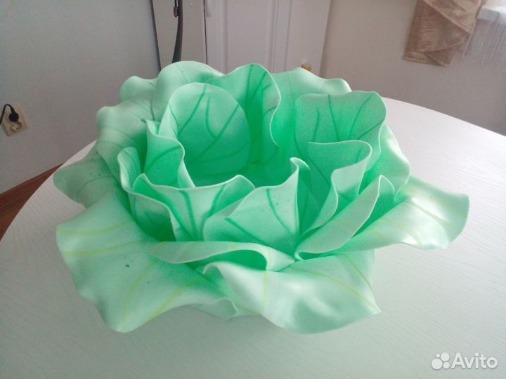 Украшение на машину капуста