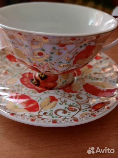 Чашка с блюдцем