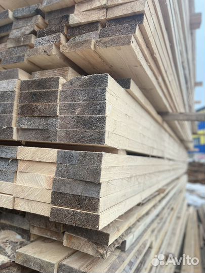 Доска обрезная 50х150х6000