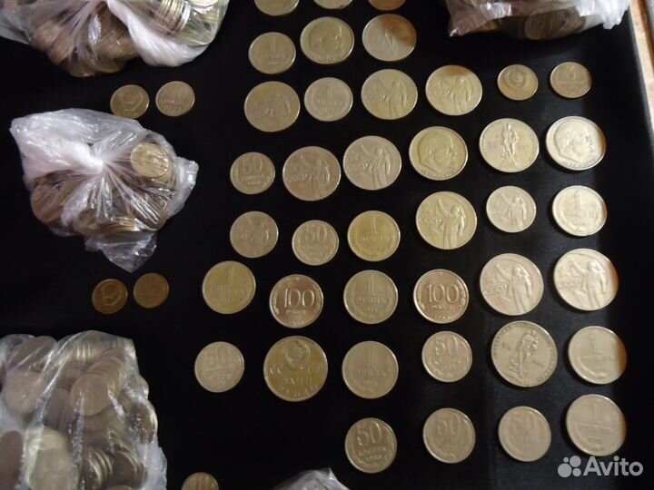 Монеты СССР мешок 4,2 кг