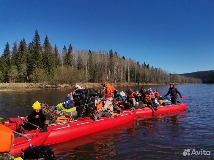 Прокат катамаранов 8-ок, цена С учётом палуб