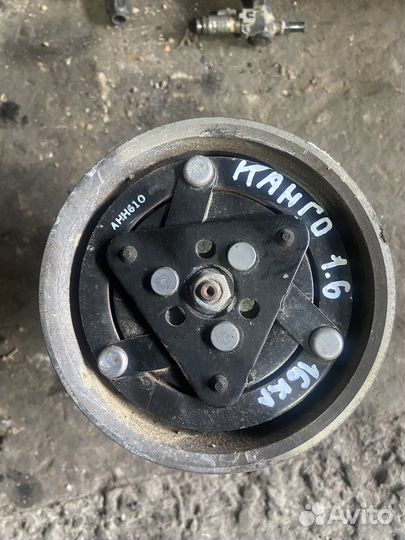 Компрессор кондиционера 1.6 K4M Renault Kangoo 2