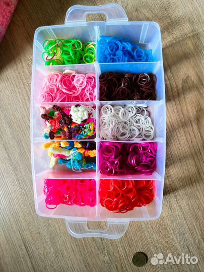 Набор резиночек. Резинки для плетения