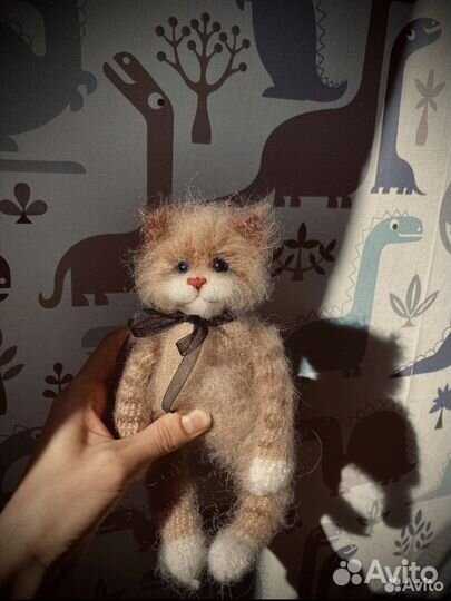 Котик ручной работы