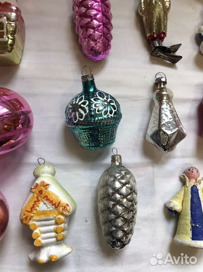 Елочные игрушки СССР одним лотом