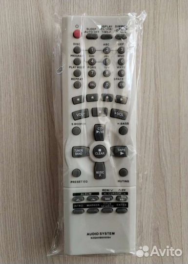 Пульт для музыкального центра panasonic