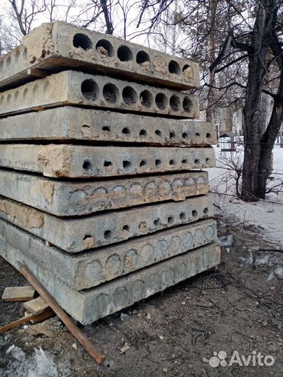 Плиты перекрытия бу