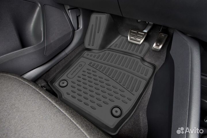 Коврики 3D в салон Mercedes-Benz GLA-class (X156) 2013-2019, 4 шт / Мерседес Бенц GLA класс