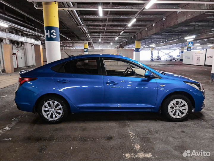 Hyundai Solaris 1.4 AT, 2017, 48 250 км