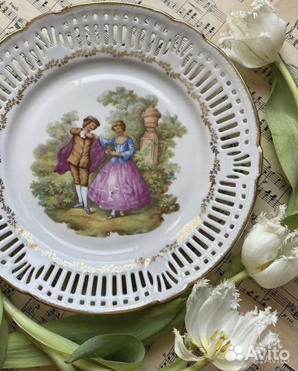 Винтажные сервировочные блюда