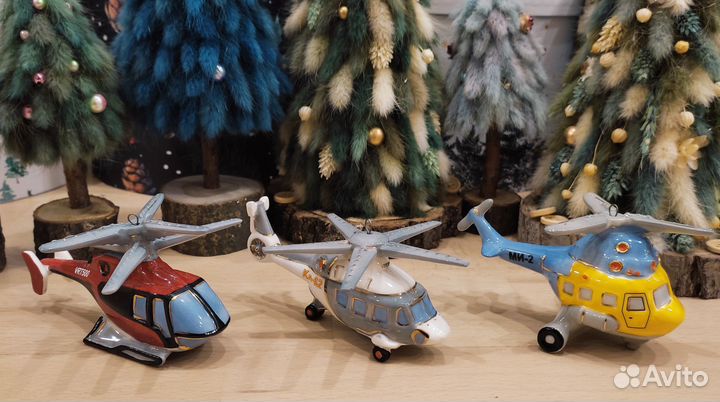 Фарфоровая мануфактура ёлочные игрушки самолеты