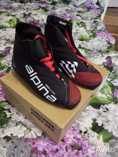 Лыжные ботинки классические alpina 43.5 р