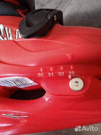 Коньки хоккейные, р 30-33