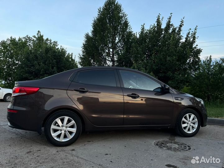 Kia Rio 1.6 МТ, 2016, 104 000 км