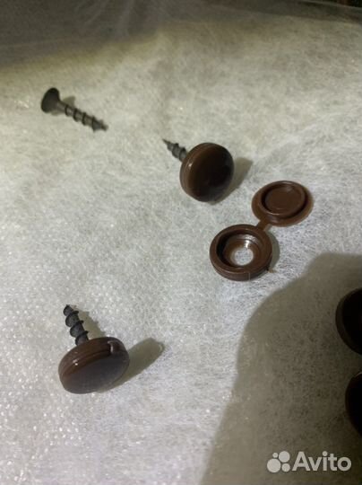 Заглушка для шурупов, винтов мебельная