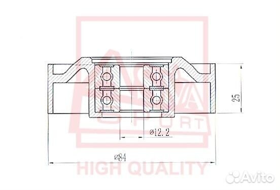 Ролик натяжной