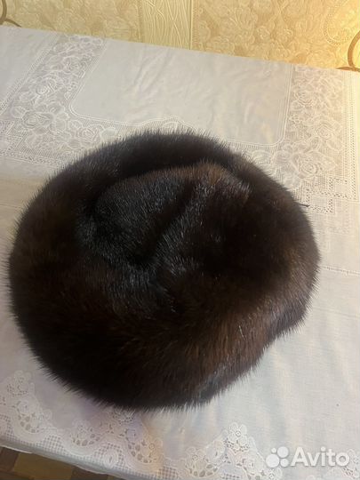 Шапка норковая женская