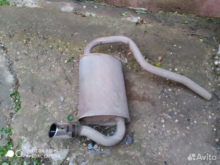 Продам глушитель на renault duster