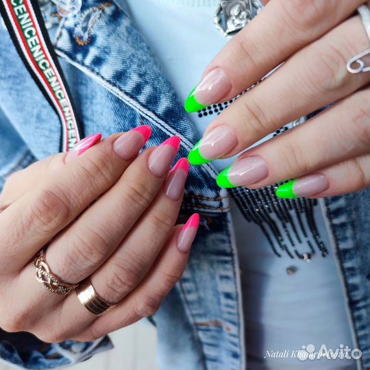 Наращение и покрытие ногтей гель лаком